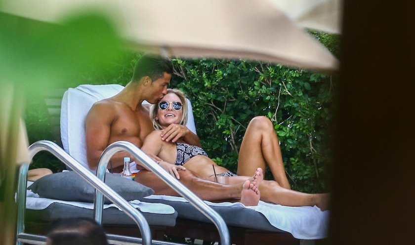 Cristiano Ronaldo and Cassandra Davis