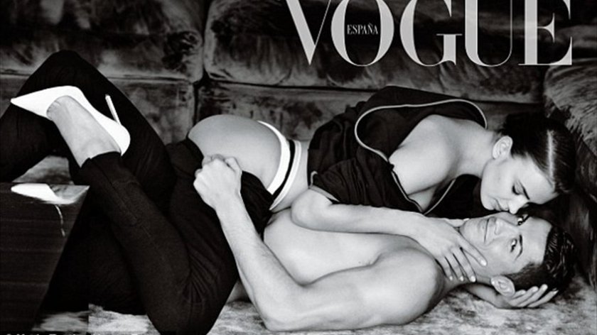 Cristiano Ronaldo and Irina Shayk Vog 2014