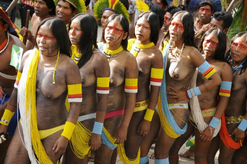 Indians indigenous residents of Brazil