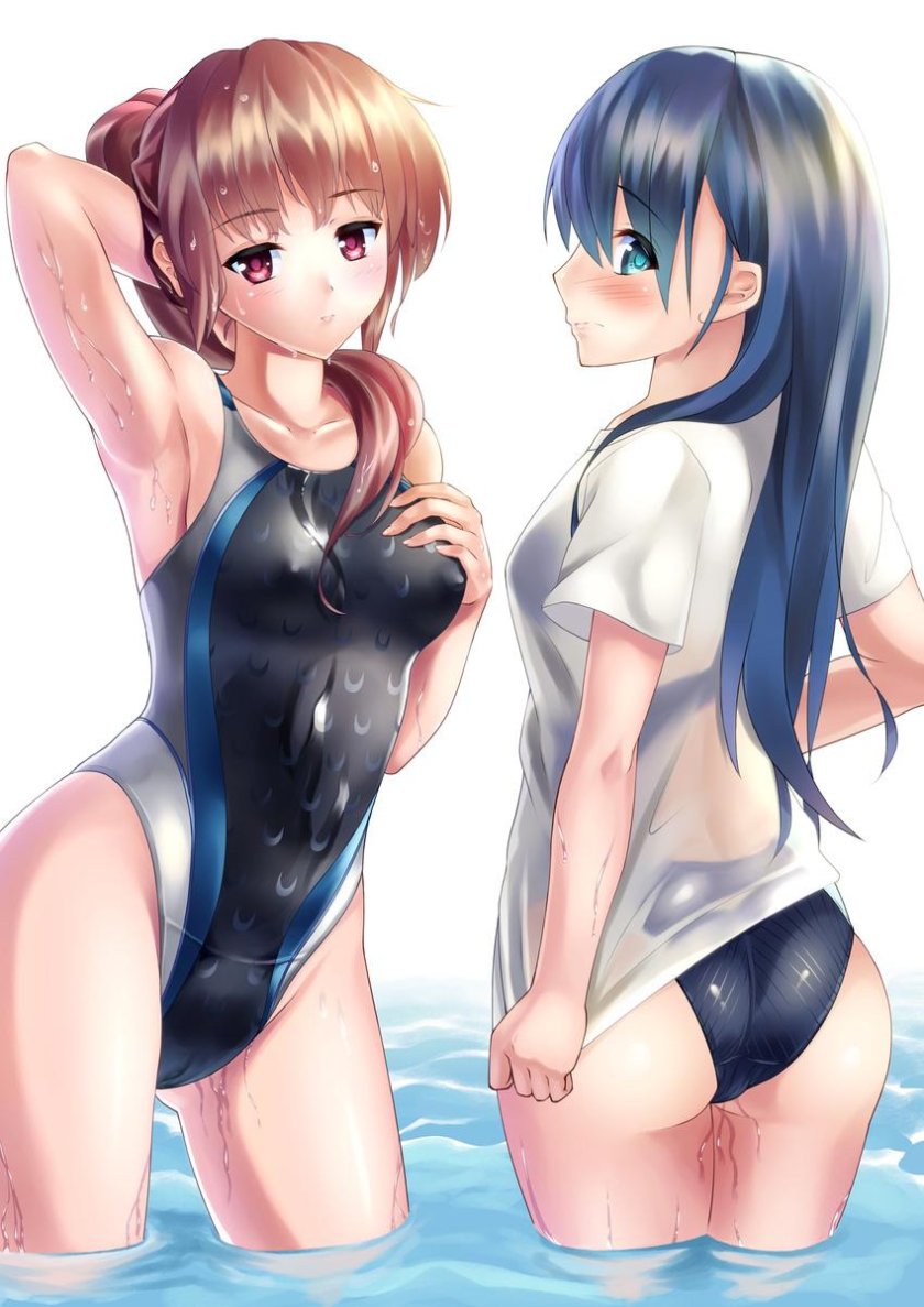 Hentai girls in swimsuits
