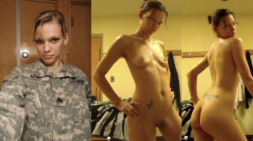 Naked women are military