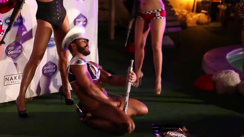 Male suit for striptease