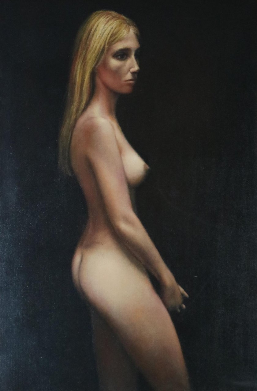 Portrait of naked