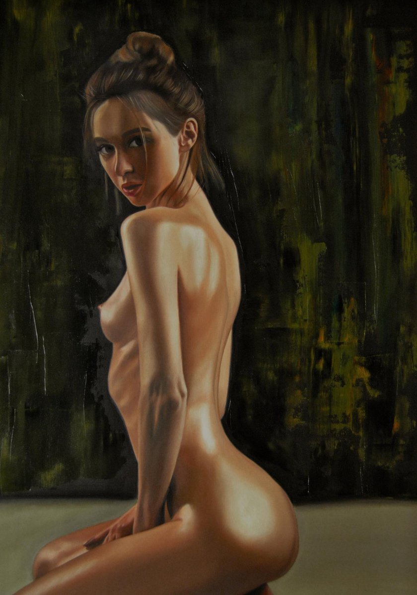 Painting nude