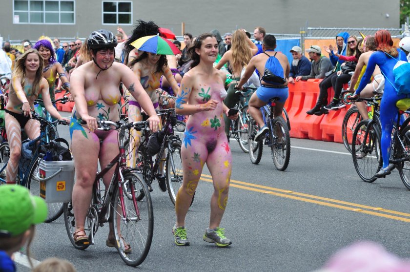Fremont solstice parade 2018