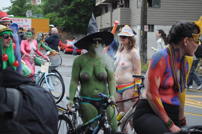 Fremont solstice parade 2018