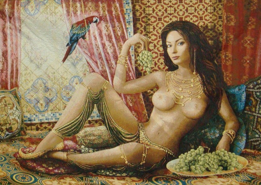 Naked woman shaherezada