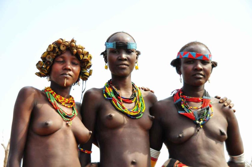 African tribe Himba naked
