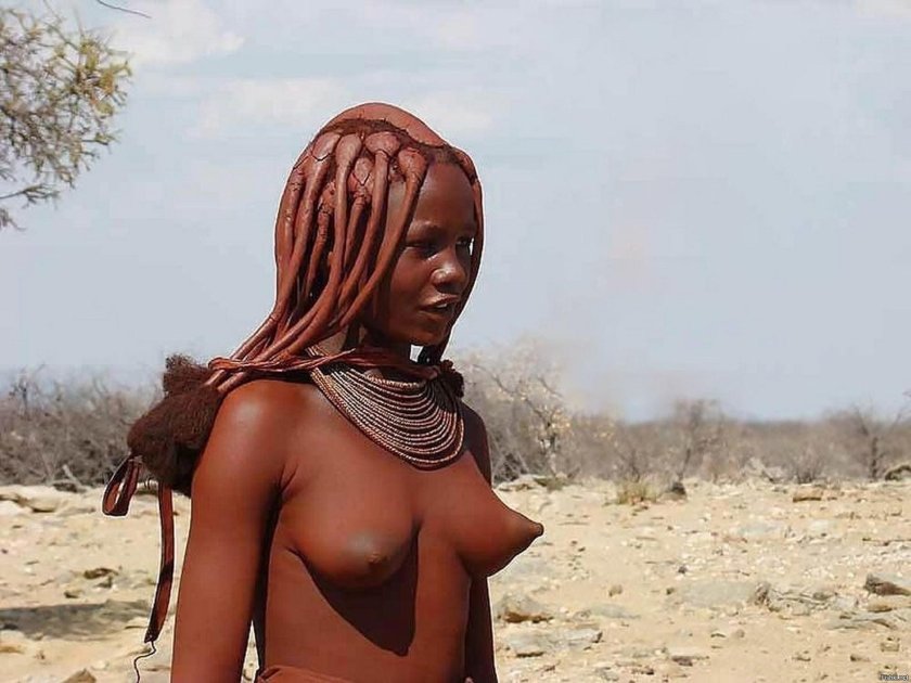 Virgins of the Khimba tribe naked