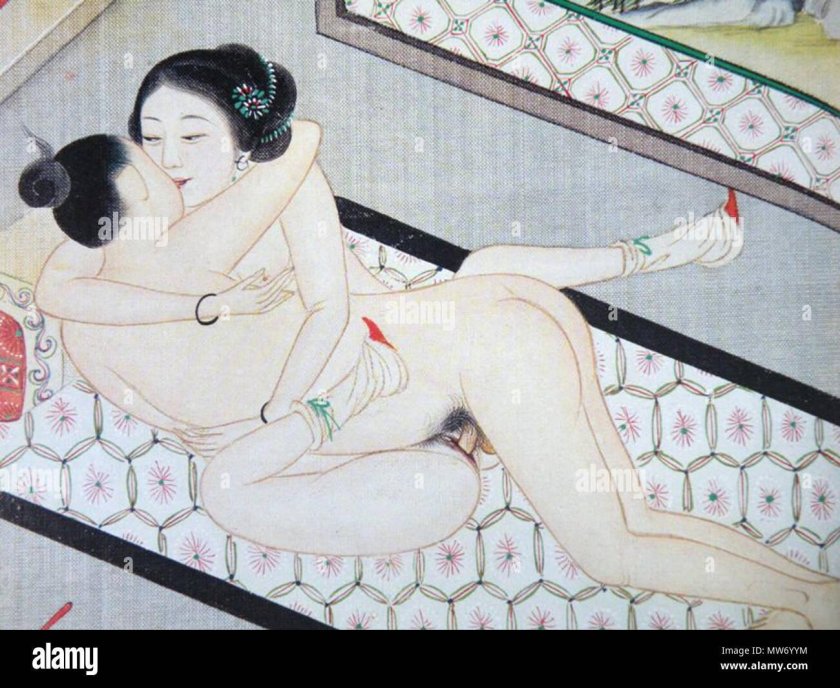 Japanese erotic engraving Xuung