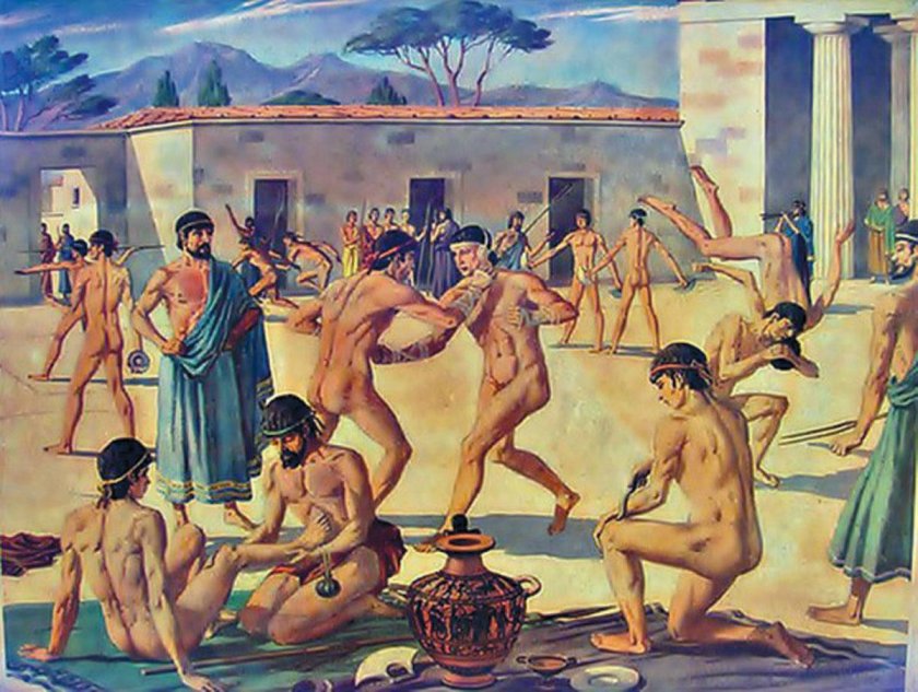 School of Pacelsra in ancient Greece