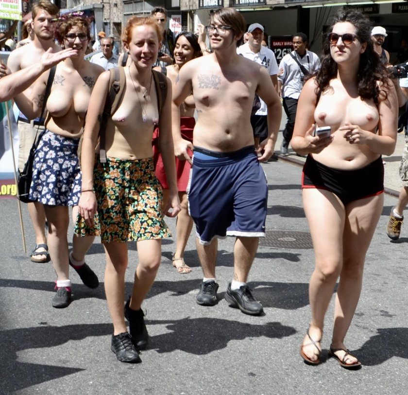 Naked Love Parade in Germany