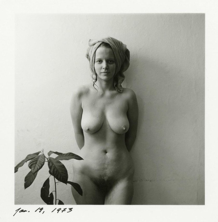 In the style of nude