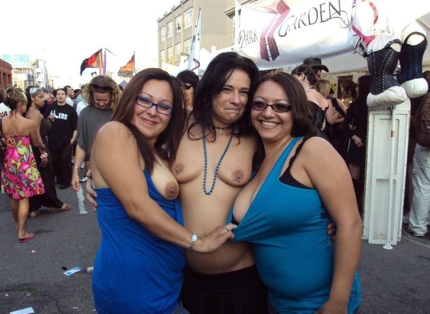 Festival of naked boobs