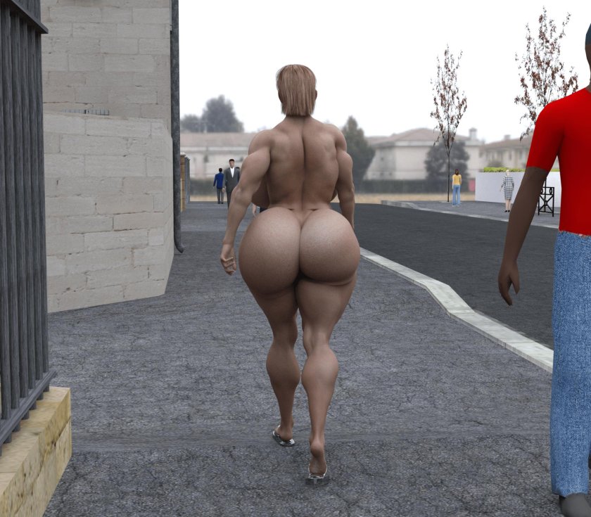 Very large ass