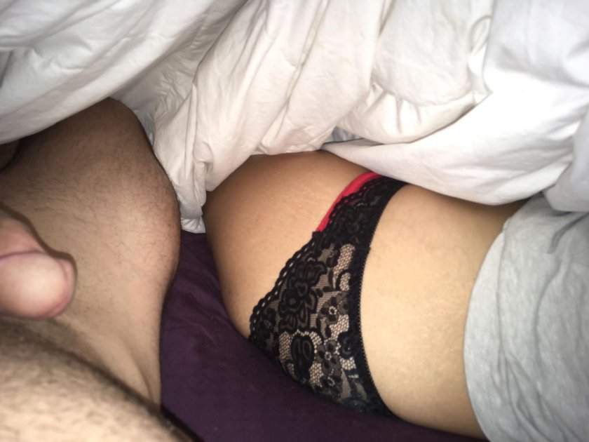 Beautiful ass on the bed