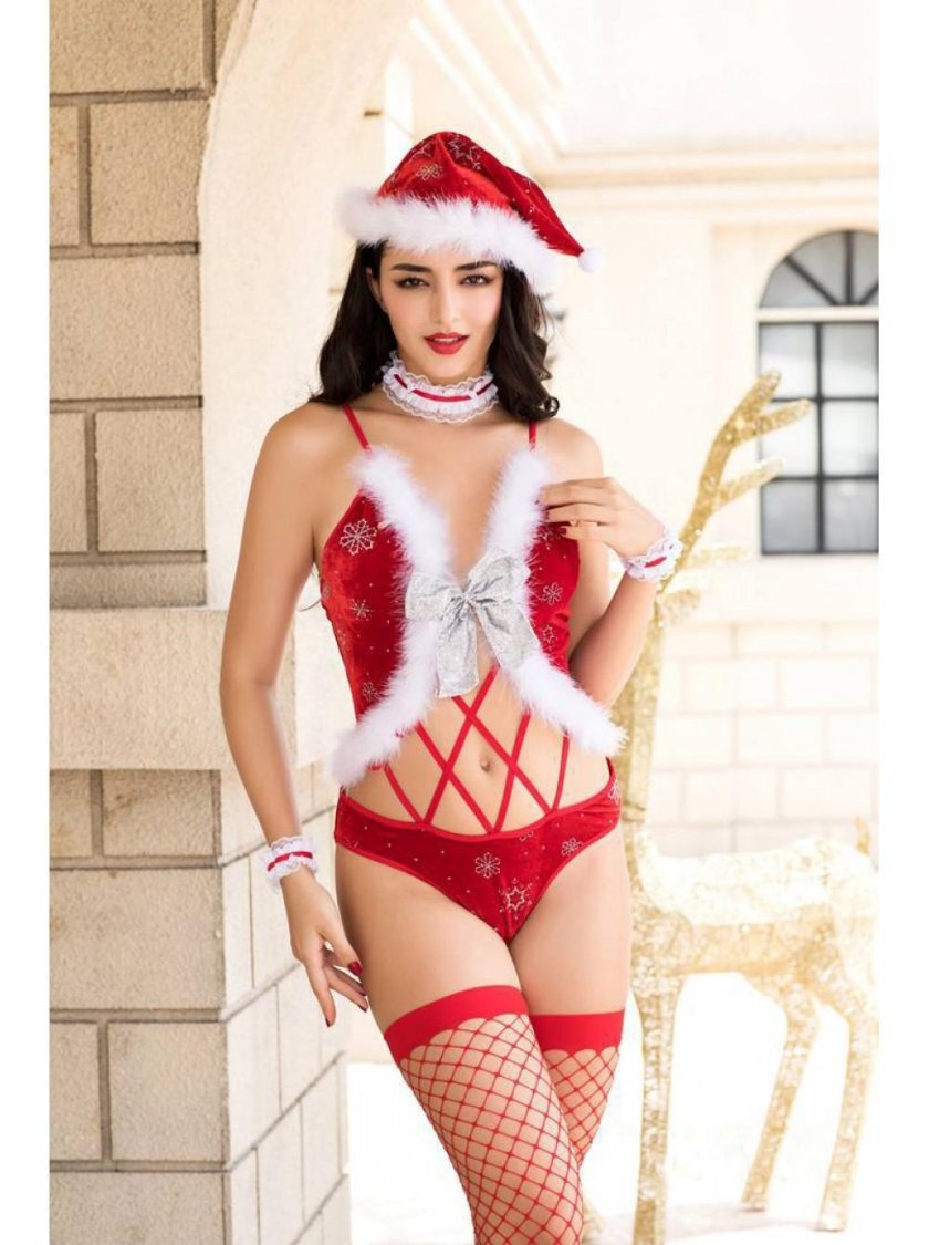 Christmas outfit sex shop