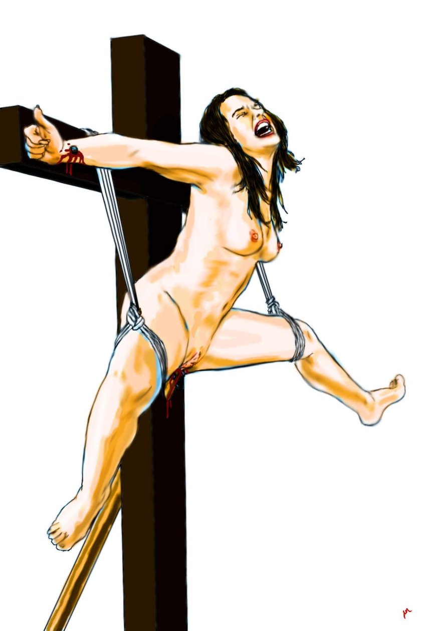 Erotic art Crucifix