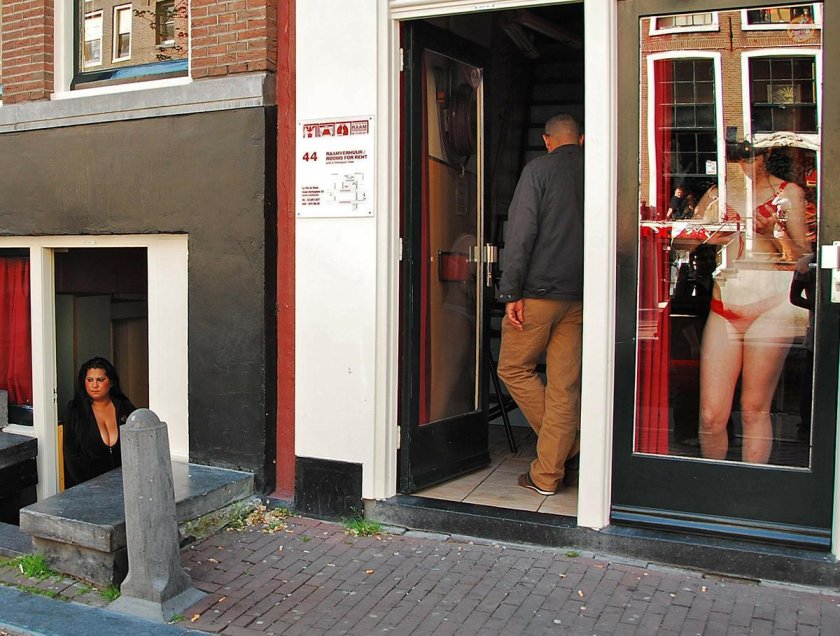 Amsterdam Red Light Street