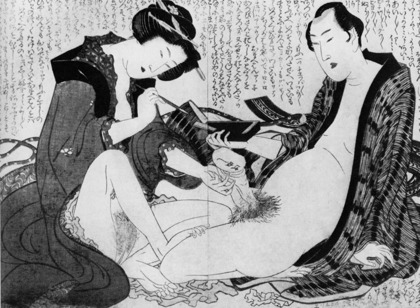 Kitagawa Utamaro is erotic