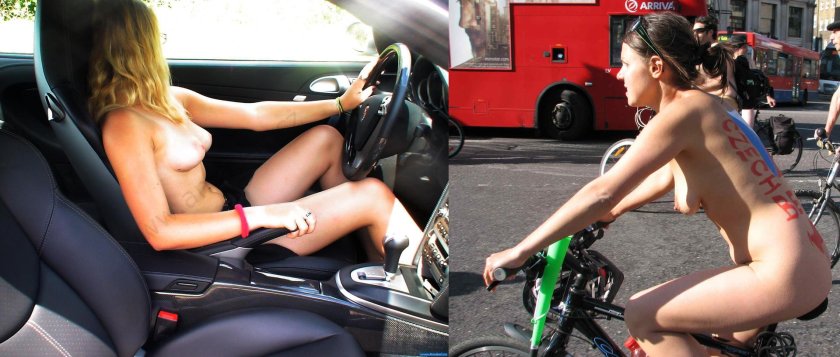 Naked bike racket in London