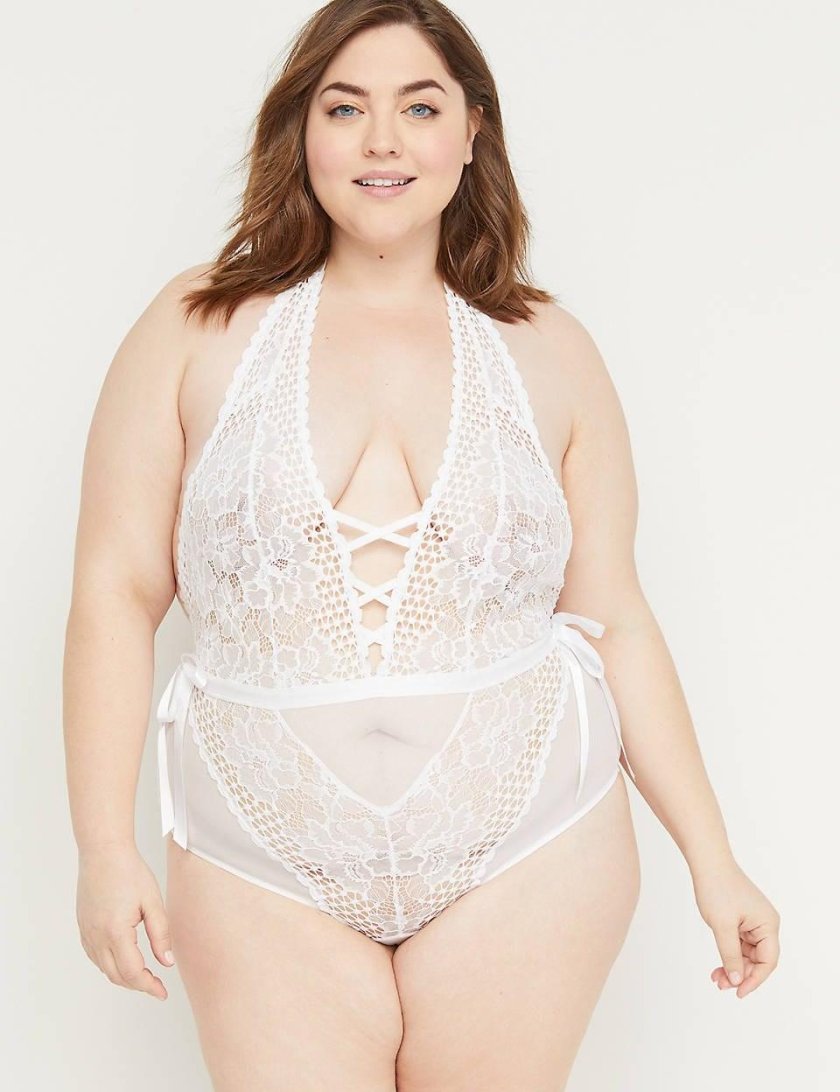 Chubby girls in swimsuits