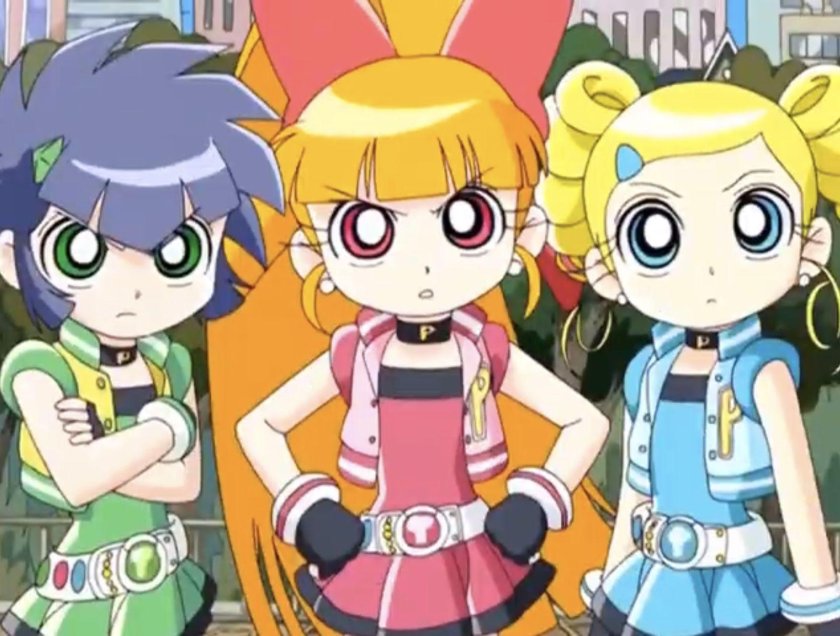 Anime PowerPuff Girls Z Buttercup