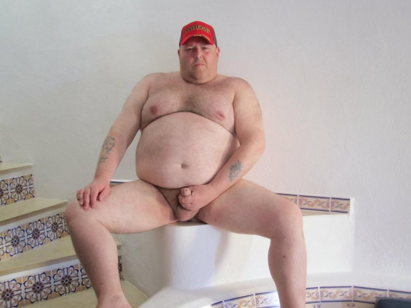 Fat naked men