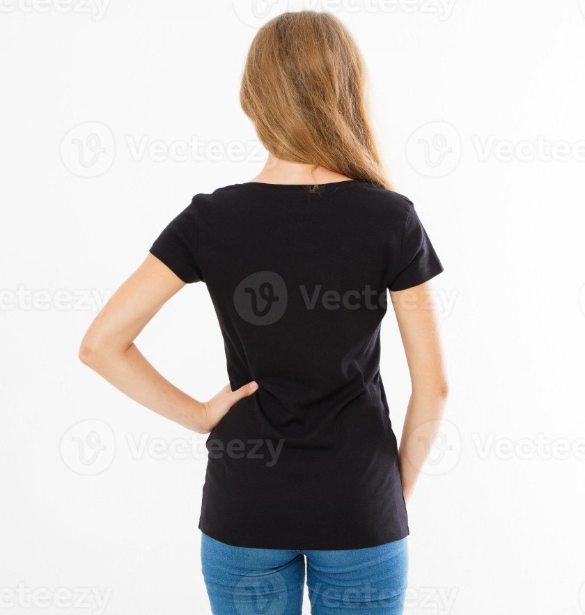 T -shirt back view