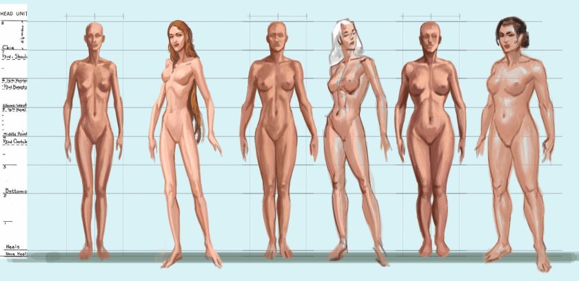 Female body d Model