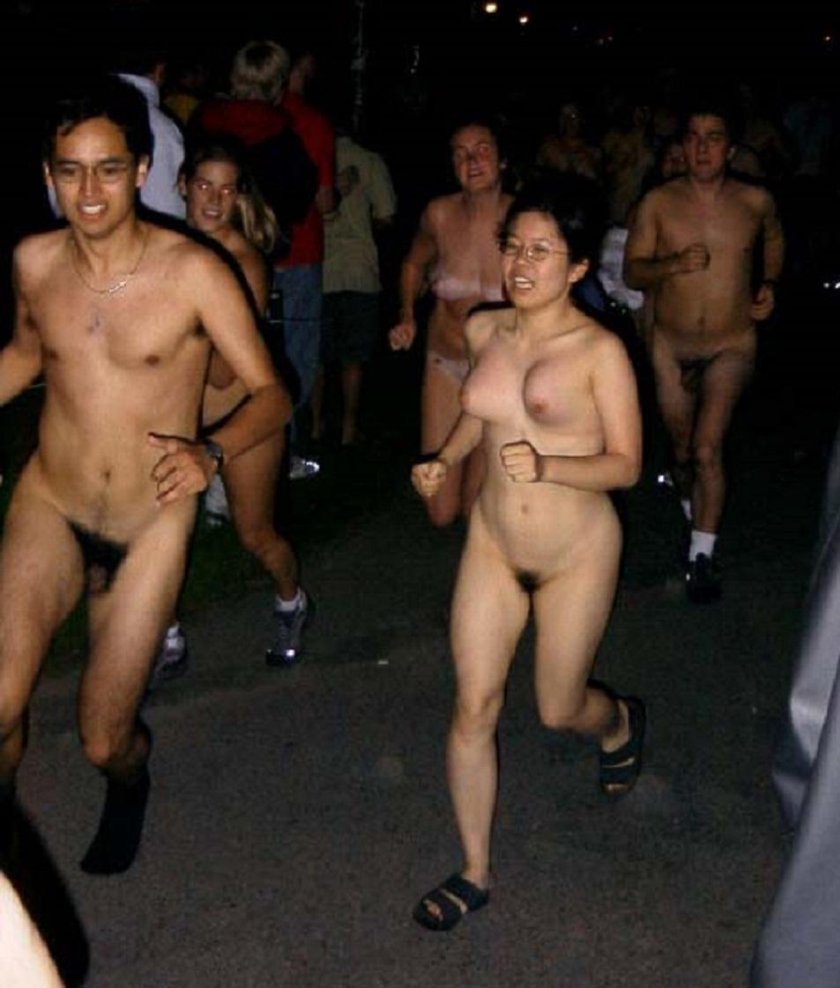 Harvard naked students