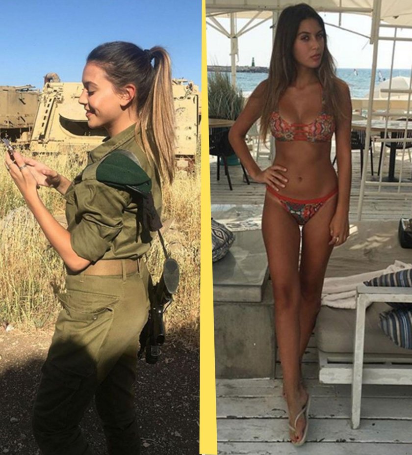 Women in the Israeli army naked