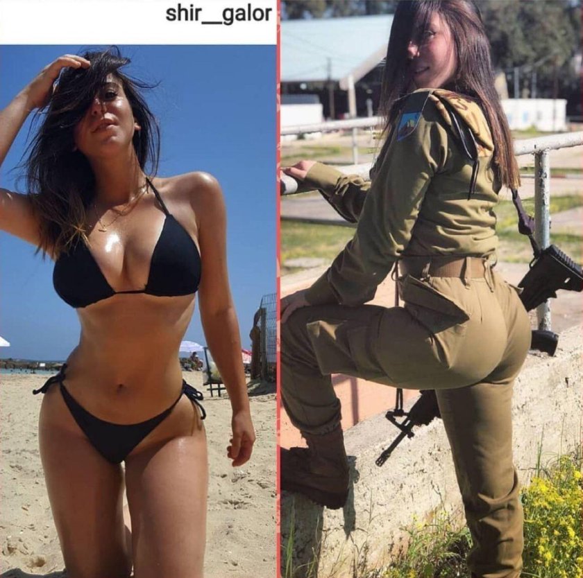 Israeli girls in uniform