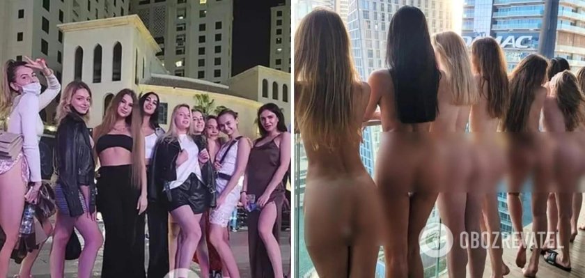 Scandalous photo shoot in Dubai