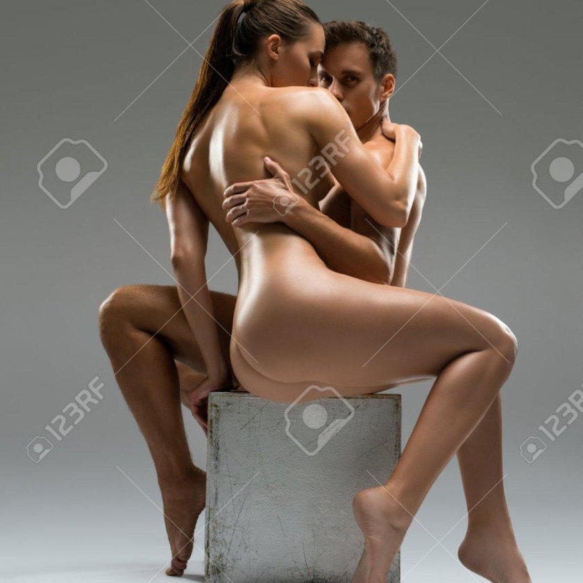 Erotic photo shoot of the couple