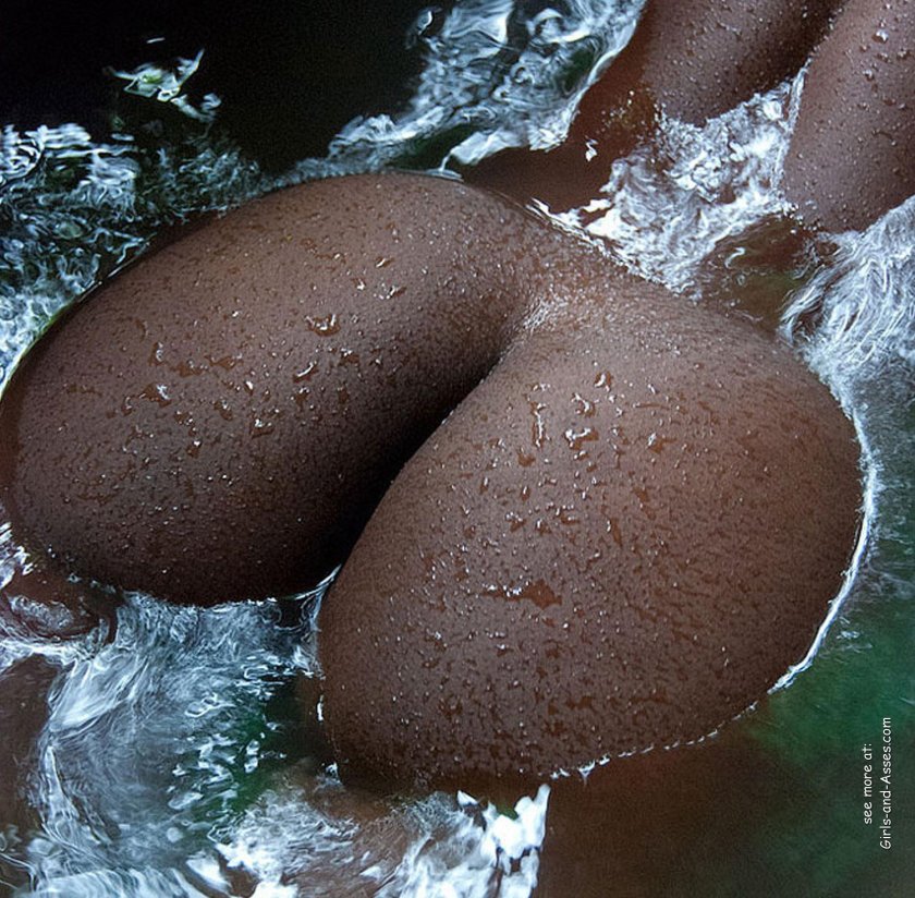 Beautiful female buttocks