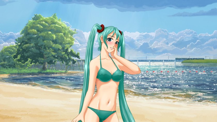 Infinite summer Miku