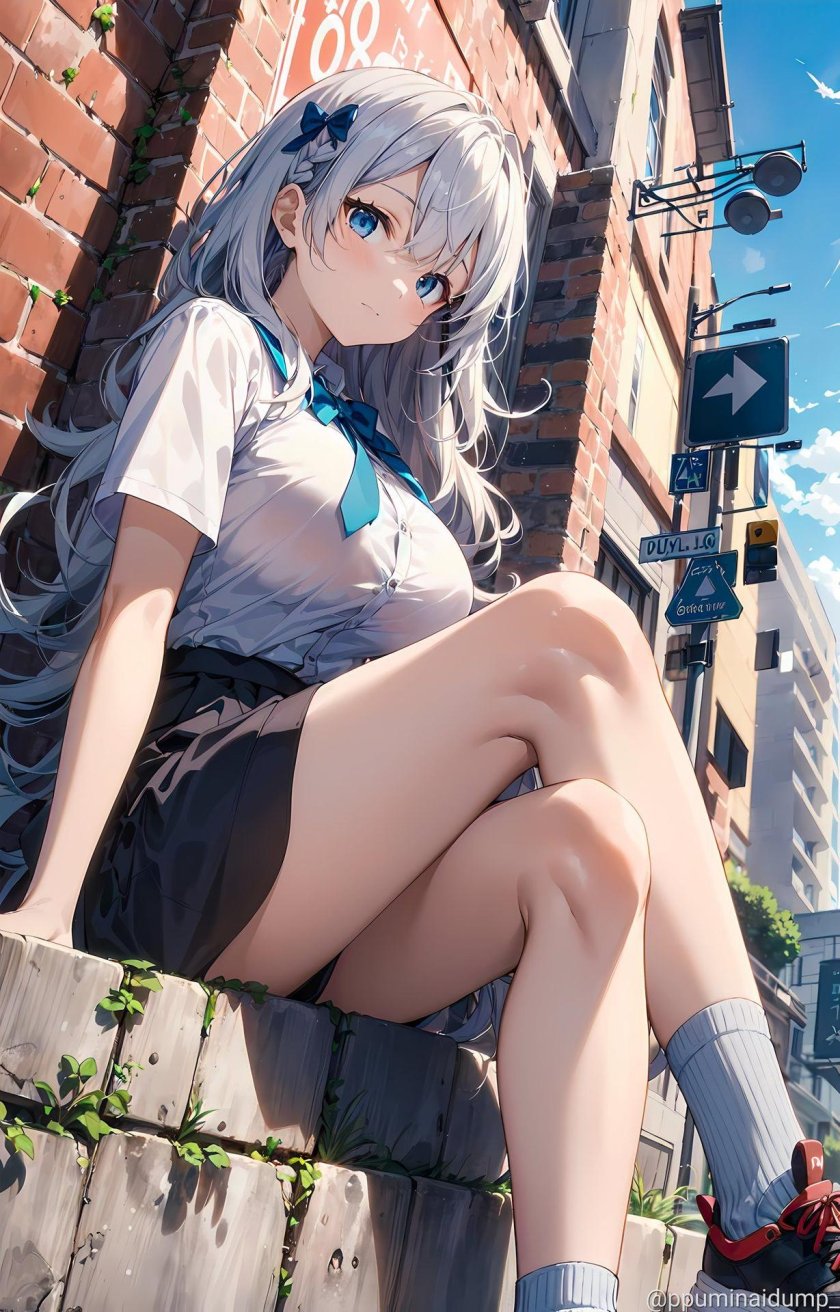 Beautiful anime girl