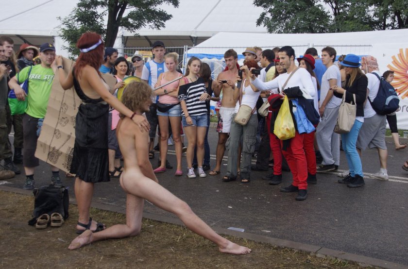 Festival Woodstock Naked Women