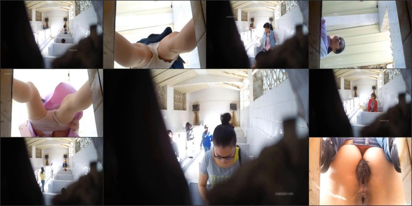 Spy cam in public toilet