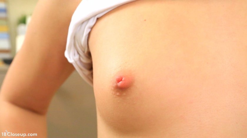 Little Tits close -up