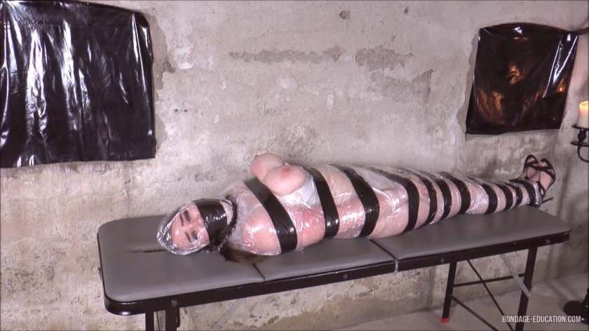 Plastic mumimification of BDSM