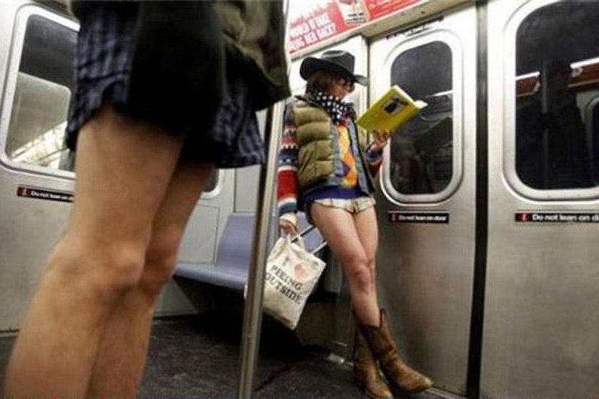 Metro without pants