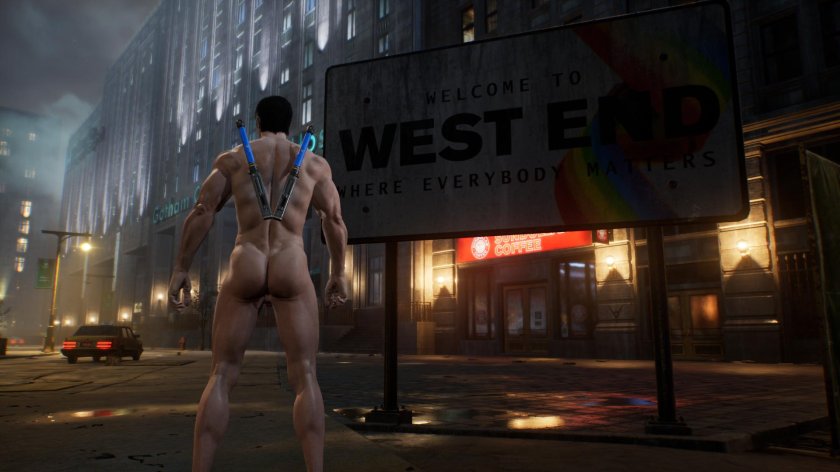 Leon Kennedy Resident Evil Naked