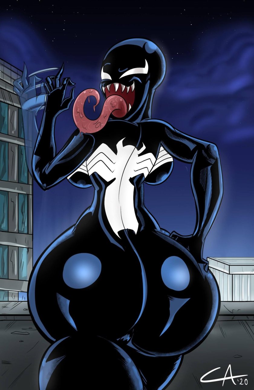 Porn comic book Venom