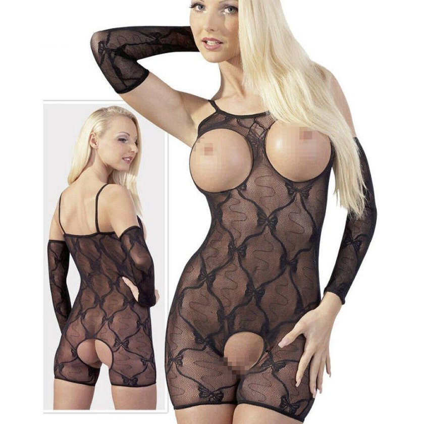 Erotic body with a neckline