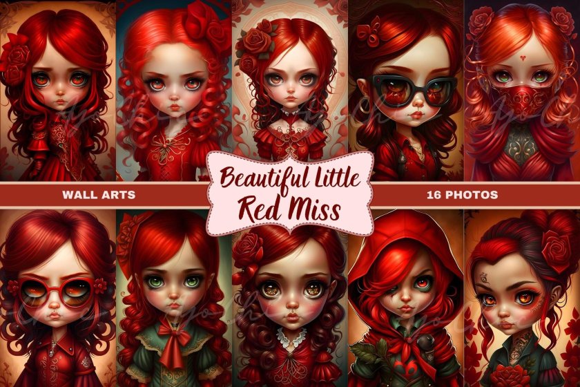Little red doll