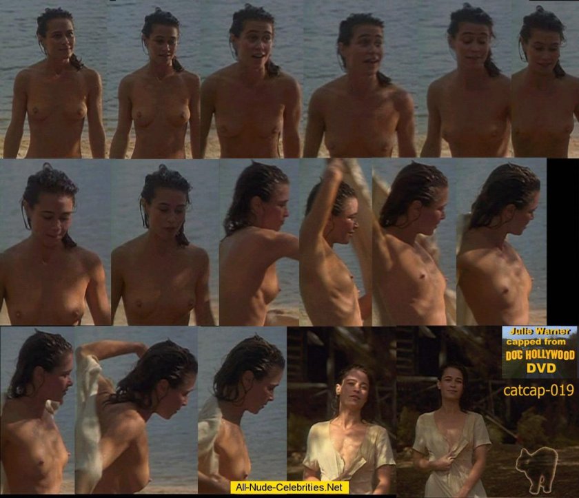 Naked actress Julie Warner