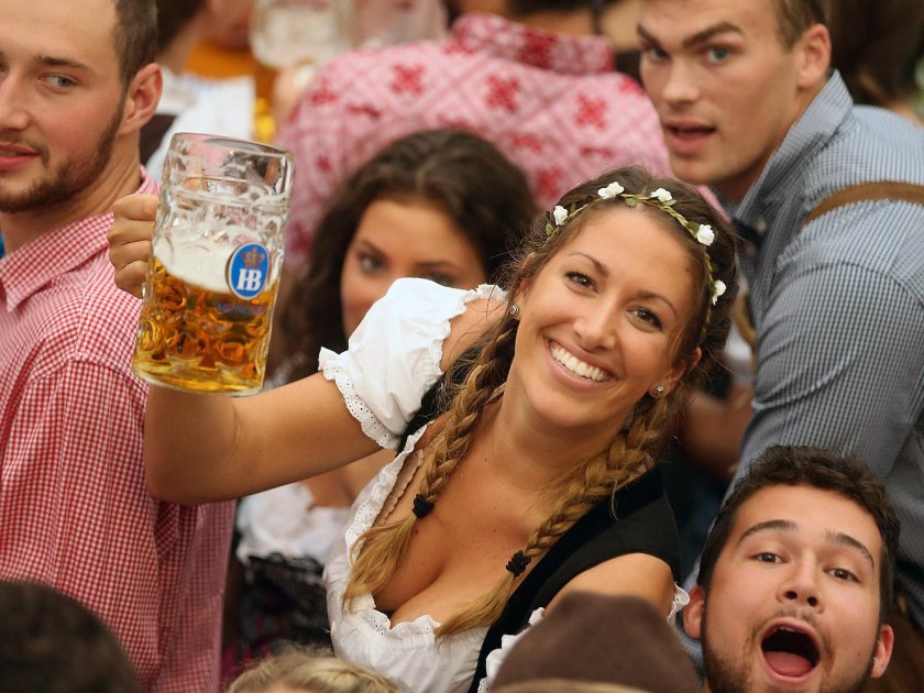 Octoberfest Germany beer boobs