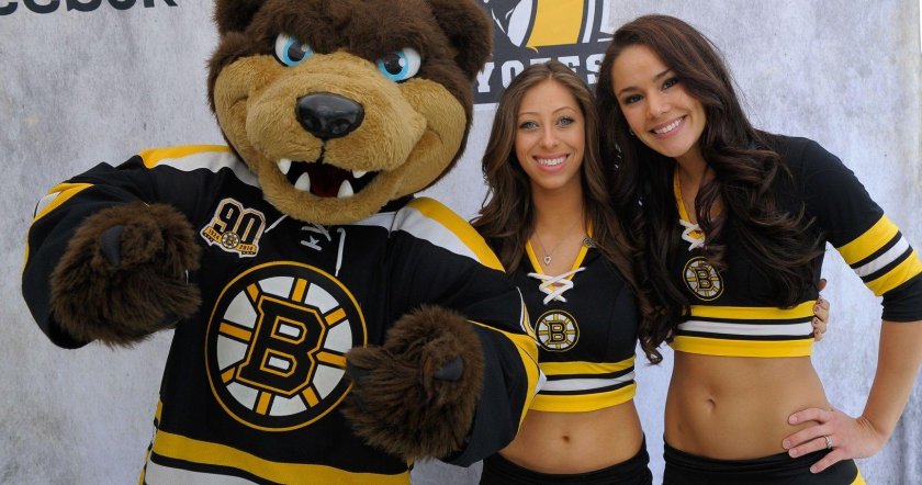 Maskot Boston Bruins